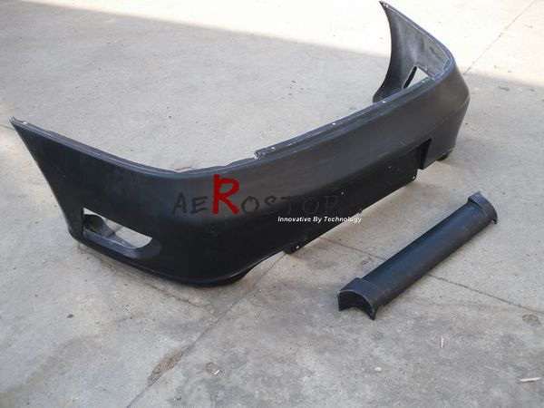 98-04 CARRERA 911 996 TECHART STYLE REAR BUMPER W/O MIDDLE LIP