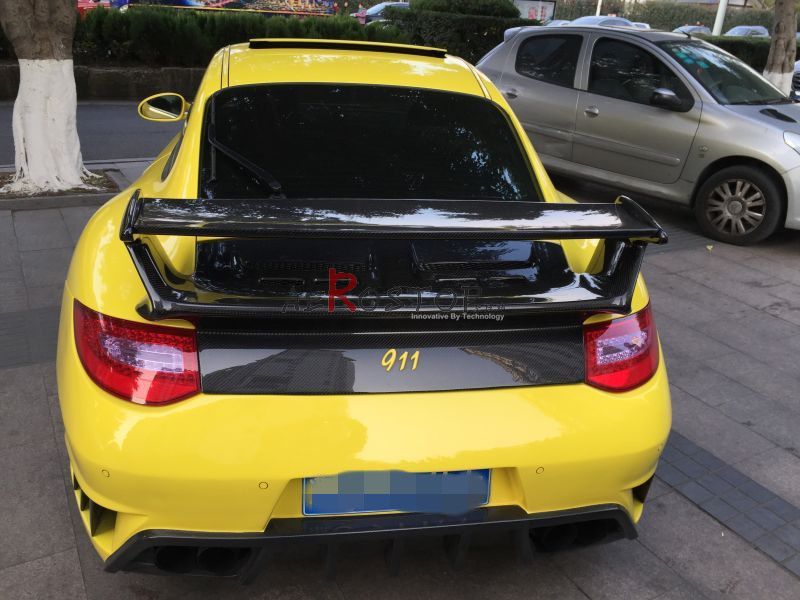 05-12 CARRERA 911 997 MISHA GT2M REAR SPOILER WITH TRUNK