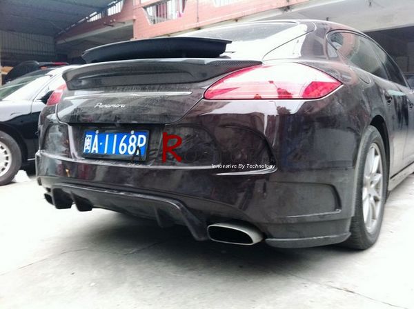 11-13 PANAMERA S 4S 970 FAIRY DESIGN REAR BUMPER