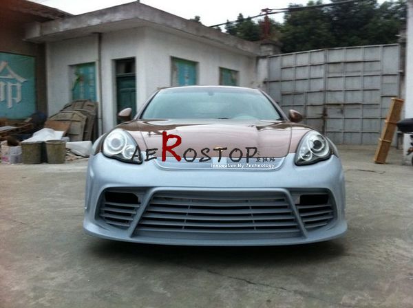11-13 PANAMERA S 4S 970 MANSORY STYLE WIDE FRONT BUMPER