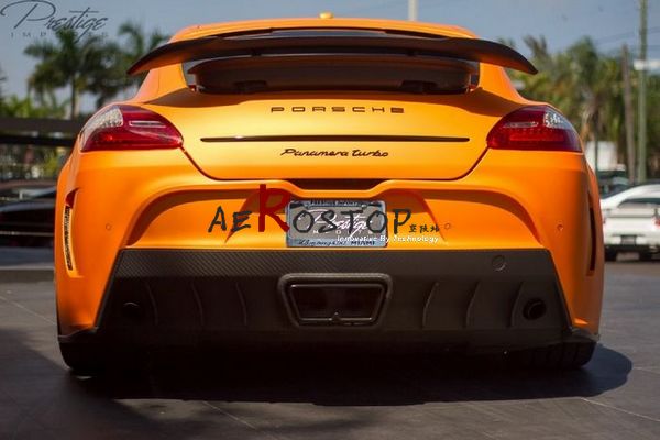 11-13 PANAMERA S 4S 970 MANSORY STYLE WIDE REAR BUMPER