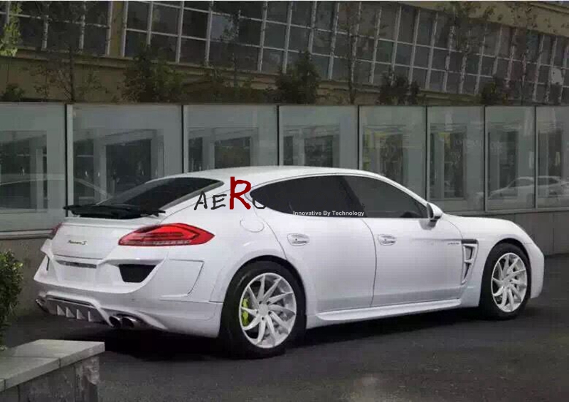 11-13 PANAMERA S 4S 970 WALD BLACK BISON STYLE SIDE SKIRTS